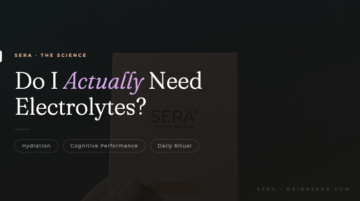 Do I Actually Need Electrolytes?